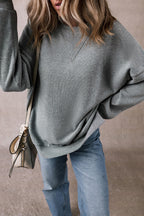 Rorivina Drop Shoulder Oversized Sweatshirt