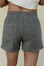 Campbell Elastic Waist Casual Shorts