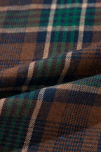 Elizabeth Plaid Print Chest Shirt