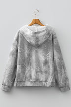 Maya Print Oversized Sporty Hoodie