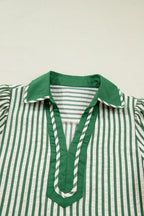 Elora Short Bubble Sleeve Blouse