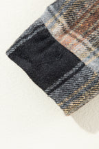 Everly Rounded Hem Plaid Shacket