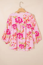 Nicole Puffy Half Sleeve Blouse