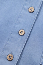 Londyn Bracelet Sleeve Chambray Shirt