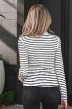 Samira Sleeve Slim top Long Sleeve Top