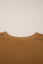 Isabella High Low Patchwork Sweatshirt