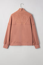 Mabel Half Zipper Baggy Sweatshirt