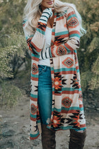 Paris Open Front Long Cardigan