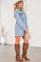 Takina Raw Hem Loose Shirt