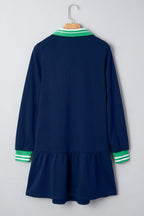 Elsie Ruffle Hem Mini Dress
