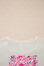 Poppy Big Flower Oversize Tee