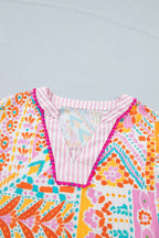 Giovanna Tiered Short Sleeve Blouse