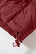 Clare Side Hooded Puffer Vest