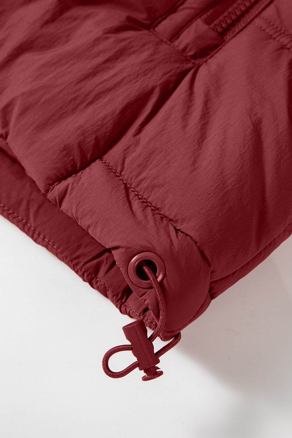 Clare Side Hooded Puffer Vest