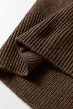 Renata Ribbed Edge Knit Sweater