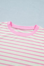 Hope Short Sleeve Patchwork Blouse