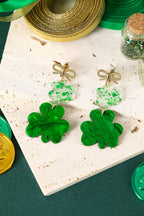 Estrella Pendant Bow Stud Earrings