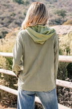 Undine Knit Textured Hooded Jacket