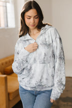 Sariyah Kangaroo Quarter Zip Hoodie