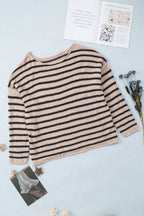 Abigail Shoulder Loose Sleeve Sweater