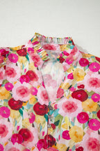 Charleigh Puff Short Sleeve Blouse