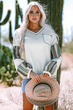 Raelyn Seam Waffle Knit Top