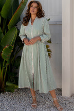 Veracella High Waist Midi Dress
