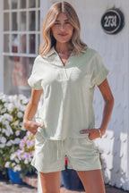 Aadhya Dolman Sleeve Polo Set