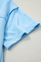 Rebecca Drop Shoulder Boxy Tee