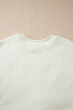 Mila Sherpa Howdy Patched Pullover
