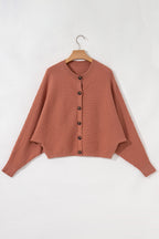 Parker Button Front Dolman Sleeve Sweater Cardigan