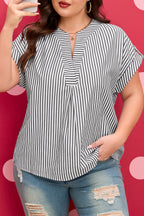 Hope Short Dolman Sleeve PLUS Blouse