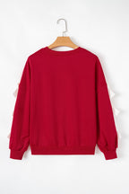 Sofia Dropped Sleeve Crewneck Sweatshirt