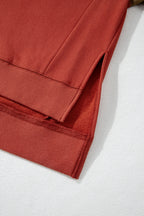 Ella Patchwork Drop Shoulder Pullover