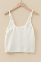 Maddie Flower Spaghetti Straps Sweater