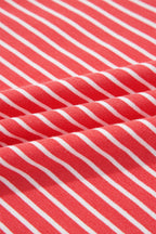 Hallie Puff Sleeve Stripe Hoodie