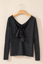 Ellianna Bowknot Open Back Top