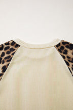 Keily Contrast Sleeve Loose Tee