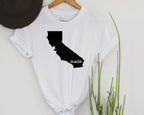 Wholesale California Made Graphic Tee - Heather Blue