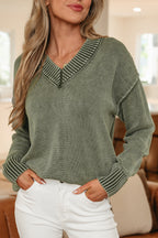 Alma Drop Shoulder Loose Sweater