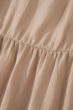 Kaylee Ruffled Short Sleeve PLUS Dress
