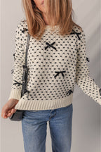 Scarlett Contrast Ribbed Edge Sweater