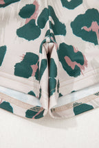 Arleth Print Contrast Trim Top