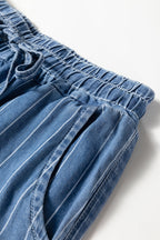Alessandra Tied Elastic Waist Trousers