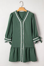 Xyla Bracelet Sleeve Shift Dress