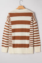 Sadie Sleeve Patchwork Baggy Sweater