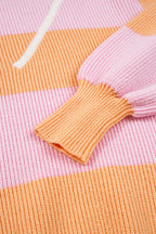 Claire Half Zip Oversize Sweater