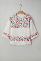 Penny 3 4 Sleeve Blouse