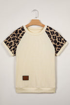 Keily Contrast Sleeve Loose Tee