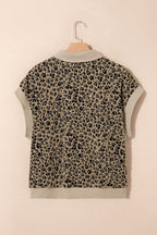 Veda Collar Cuffed Sleeve PLUS Top